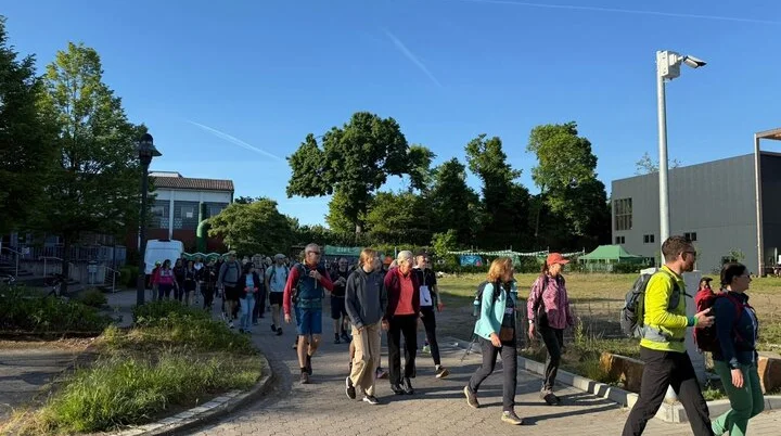 Start MünsterMarsch | © DAV Münster