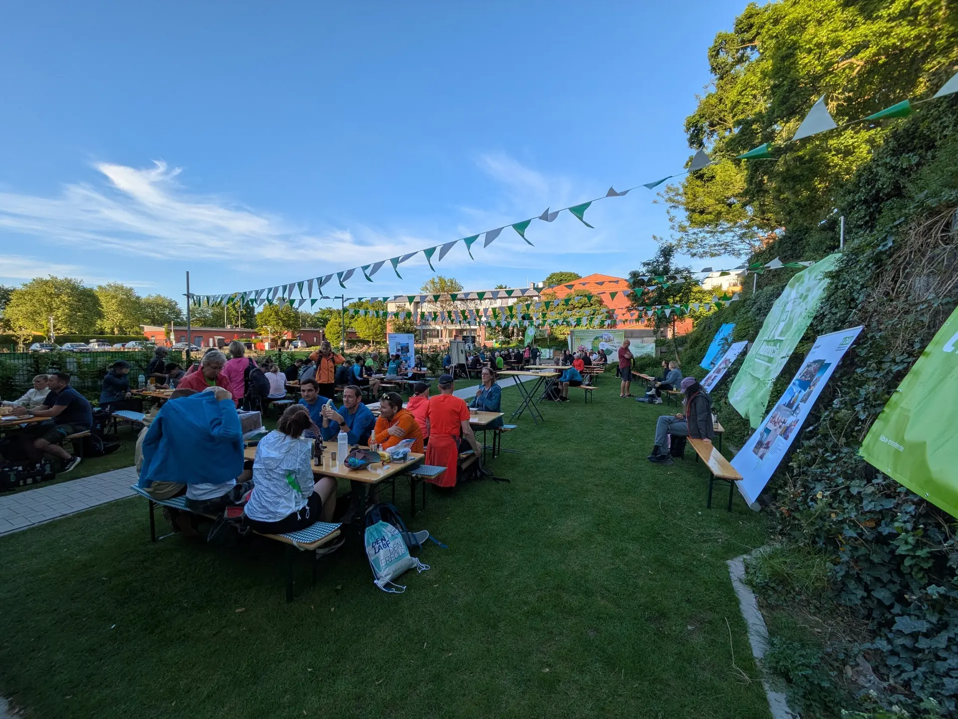 MünsterMarsch beim NABU Haus Heidhorn | © DAV Münster