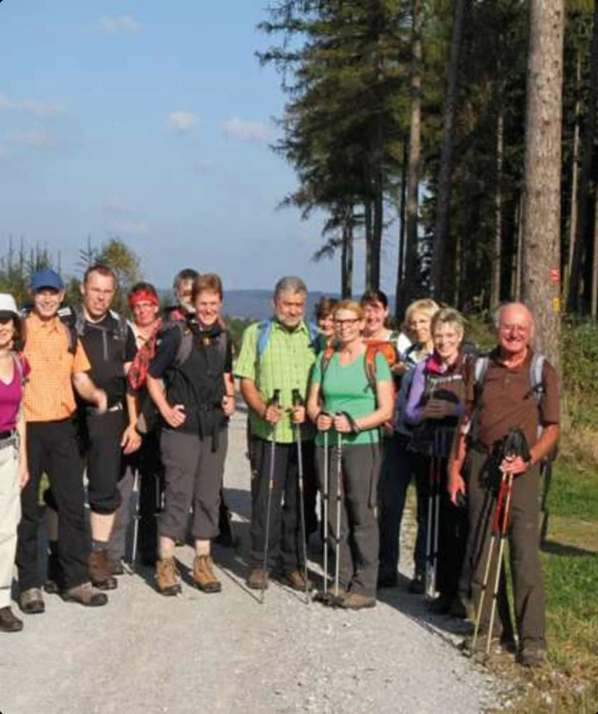 Wanderung im Sommer durch die Gruppe Berg rauf und Berg runter | © DAV Münster
