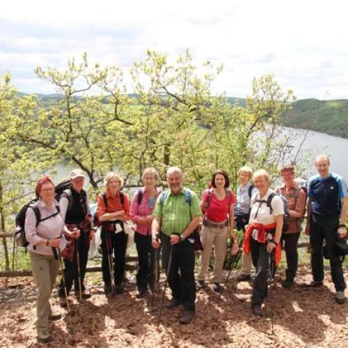 Wanderung im Sommer durch die Gruppe Berg rauf und Berg runter | © DAV Münster