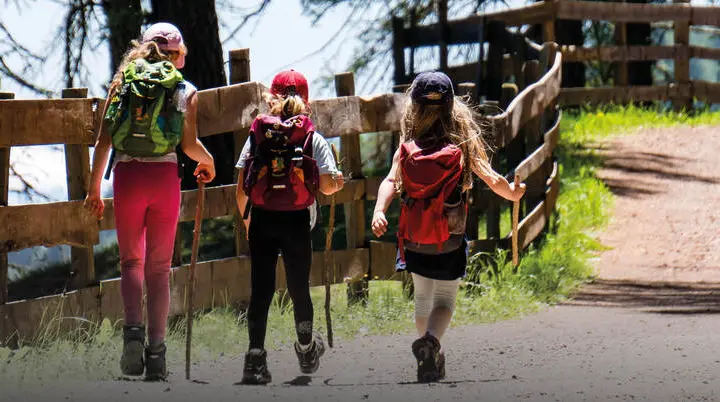 JDAV Kinder beim Wandern | © DAV Münster