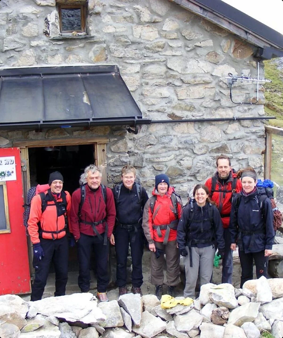 Klettertreff Kletterbar an einer Hütte | © DAV Münster