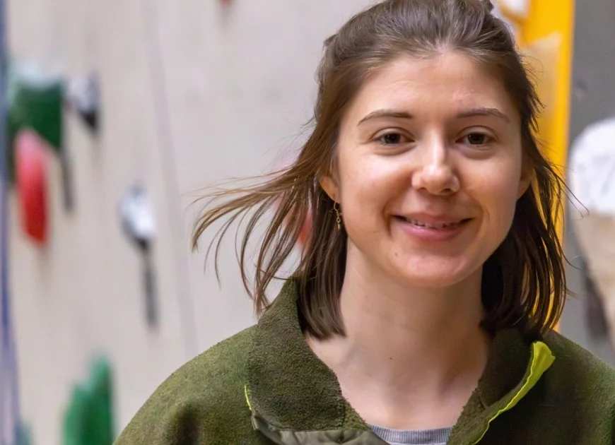 Es ist Charlotte Spitznagel zu sehen | © DAV Münster