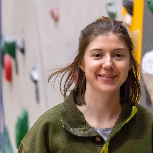 Es ist Charlotte Spitznagel zu sehen | © DAV Münster