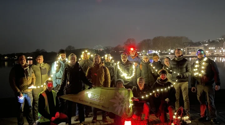 Aasee to the Moon | © DAV Münster