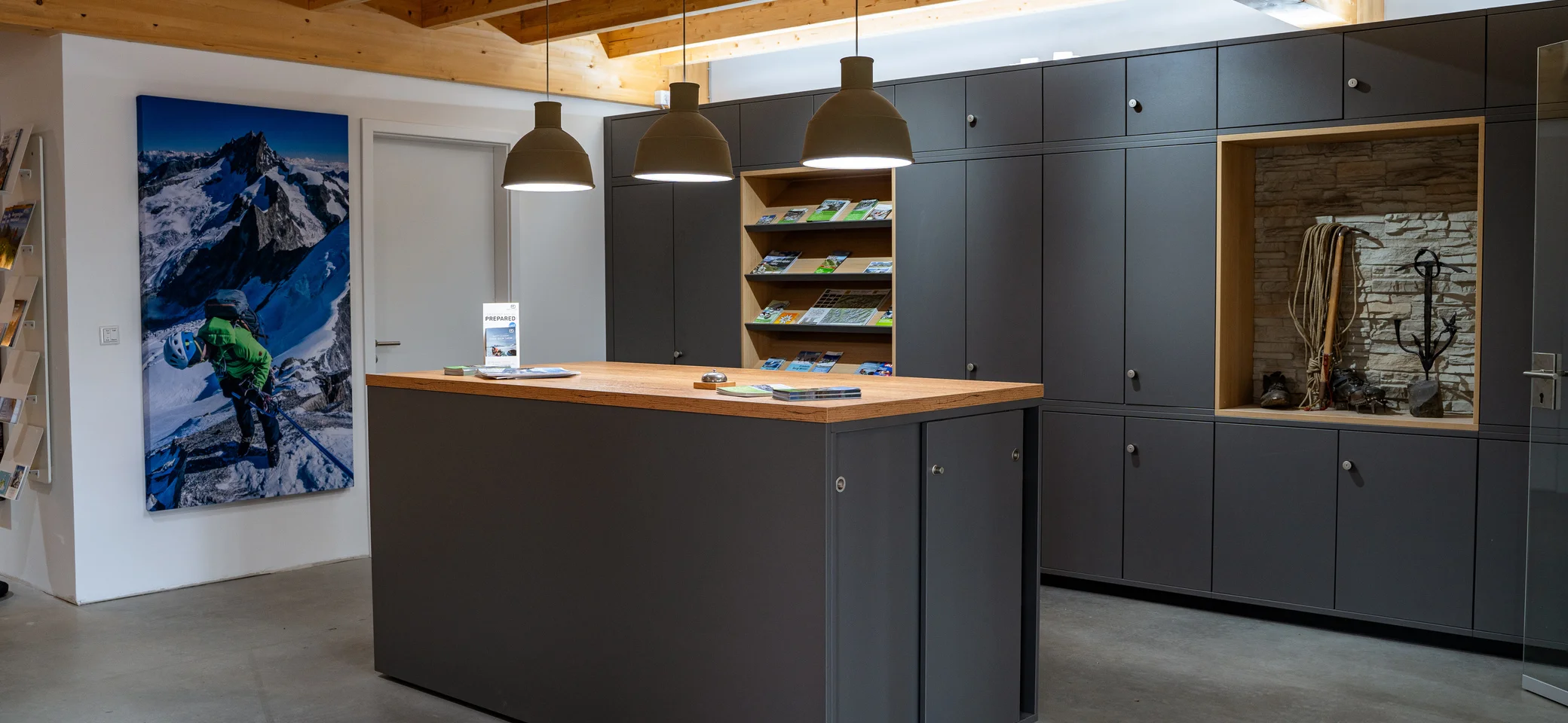 Foto von der Geschäftsstelle | © DAV Münster