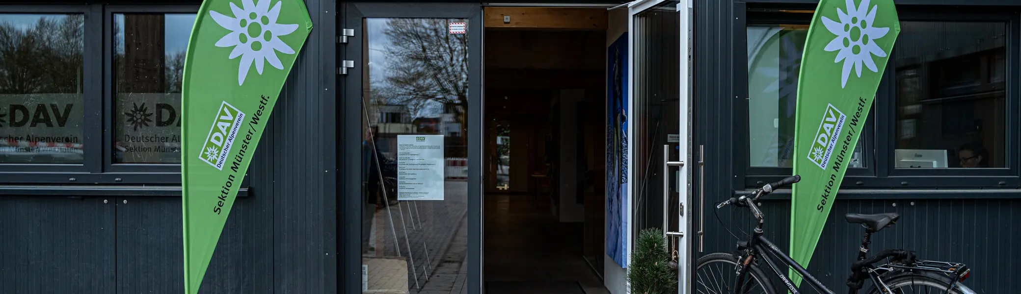 Eingang der Geschäftsstelle  | © DAV Münster