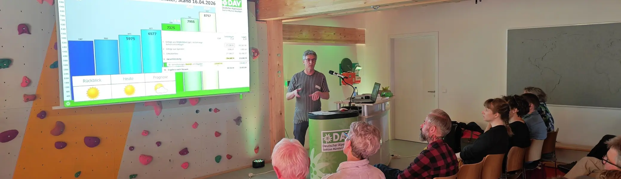 MItgliederversammlung | © DAV Münster