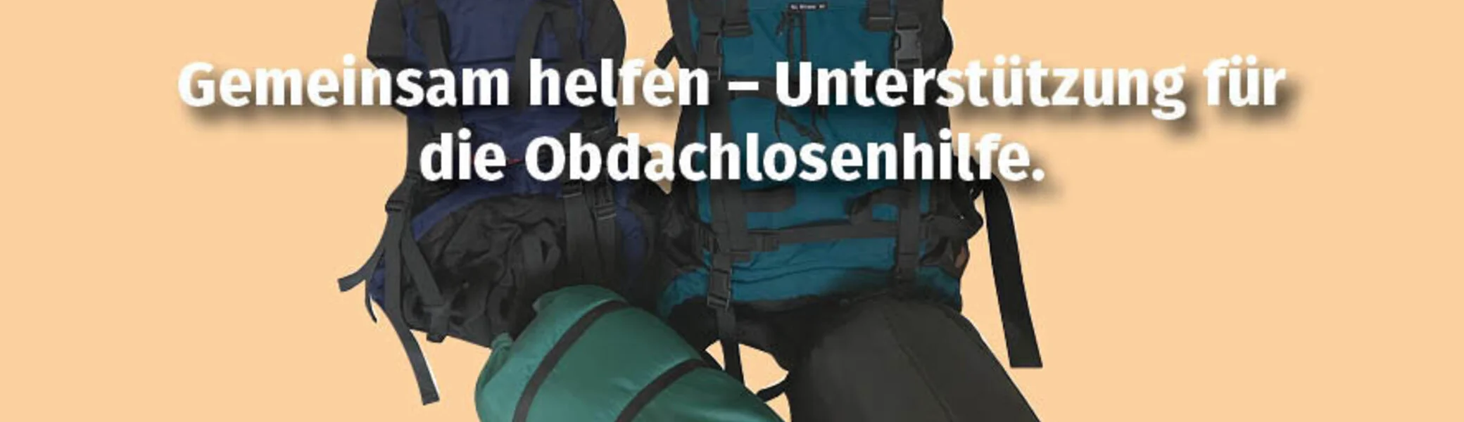 Spendenaufruf für die Obdachlosenhilfe | © DAV Münster