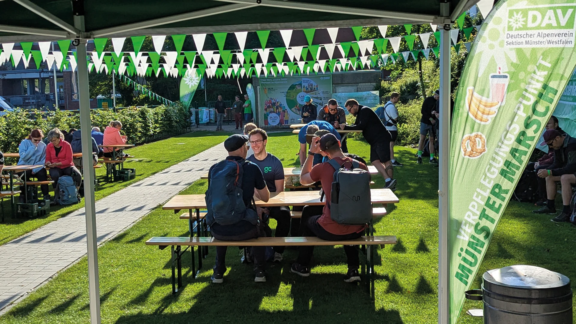 Foto vom MünsterMarsch | © DAV Münster