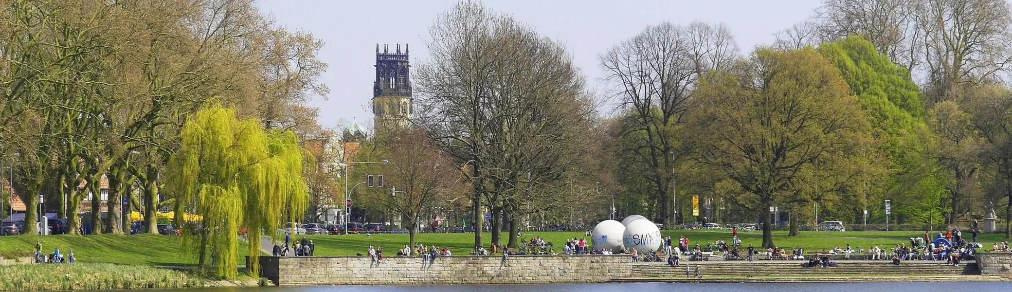 Aasee in Münster | © Pixabay / hpgruesen